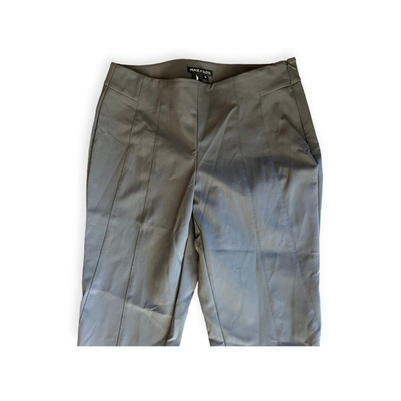 Peace of Cloth pants gray business casual office Size 6 small - Picture 2 of 7